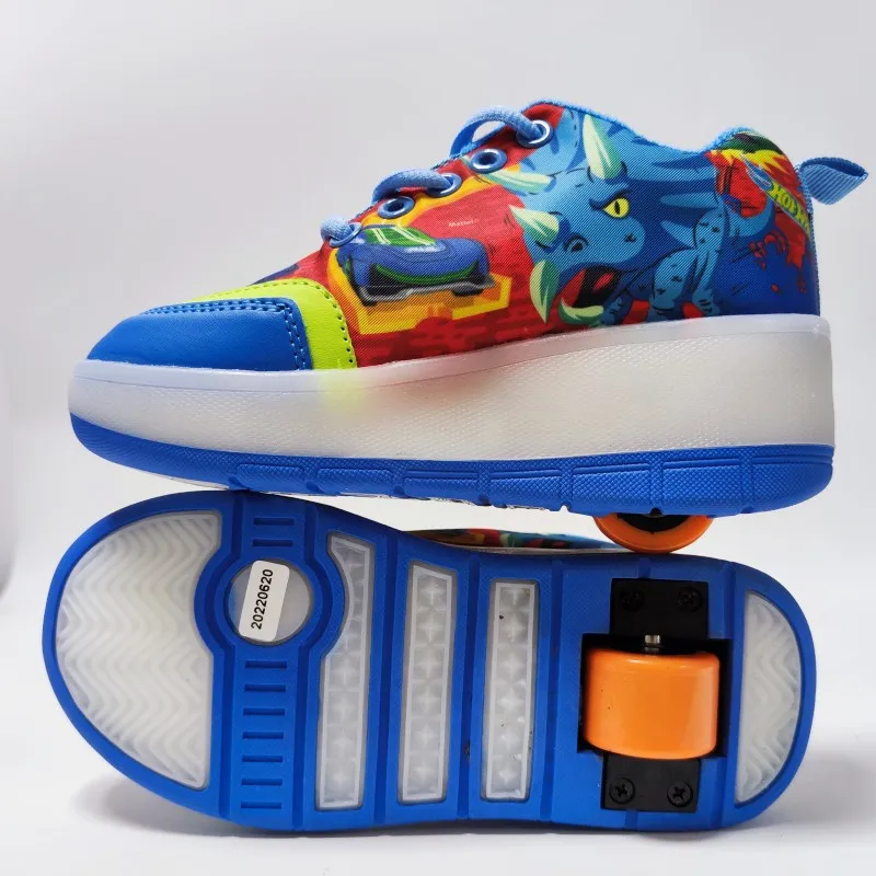 Детские роликовые туфли Heelys обувь для катания на роликах теннисные новый стиль