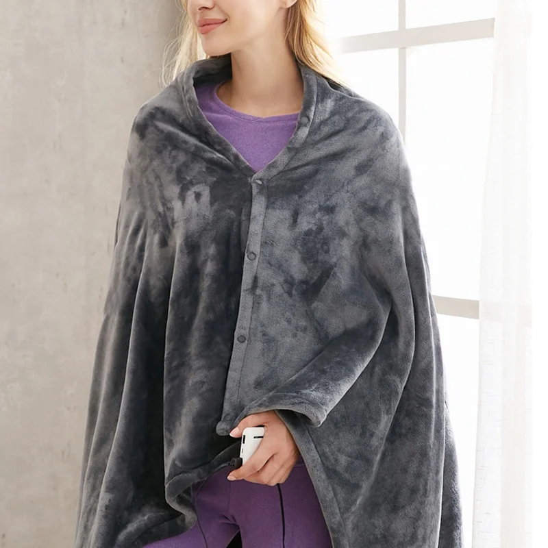 Custom Electric Blanket Heated Portable Electric Heated Throw Electric Blanket For Winter