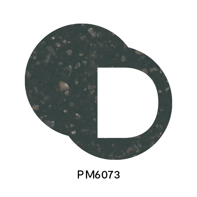 Montagna Particles Vein Pm4819-durasein Customized Thermoform Resin Stone Solid Surface Sheet Pure Acrylic Big Slab Durasein