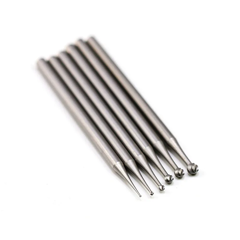 STRONG OSTRICH HSS Jewelry Burs Stone Setting Tool Jewlery Tools Supplies Goldsmith Making Tools Jewelri Drill Round Ball Burs