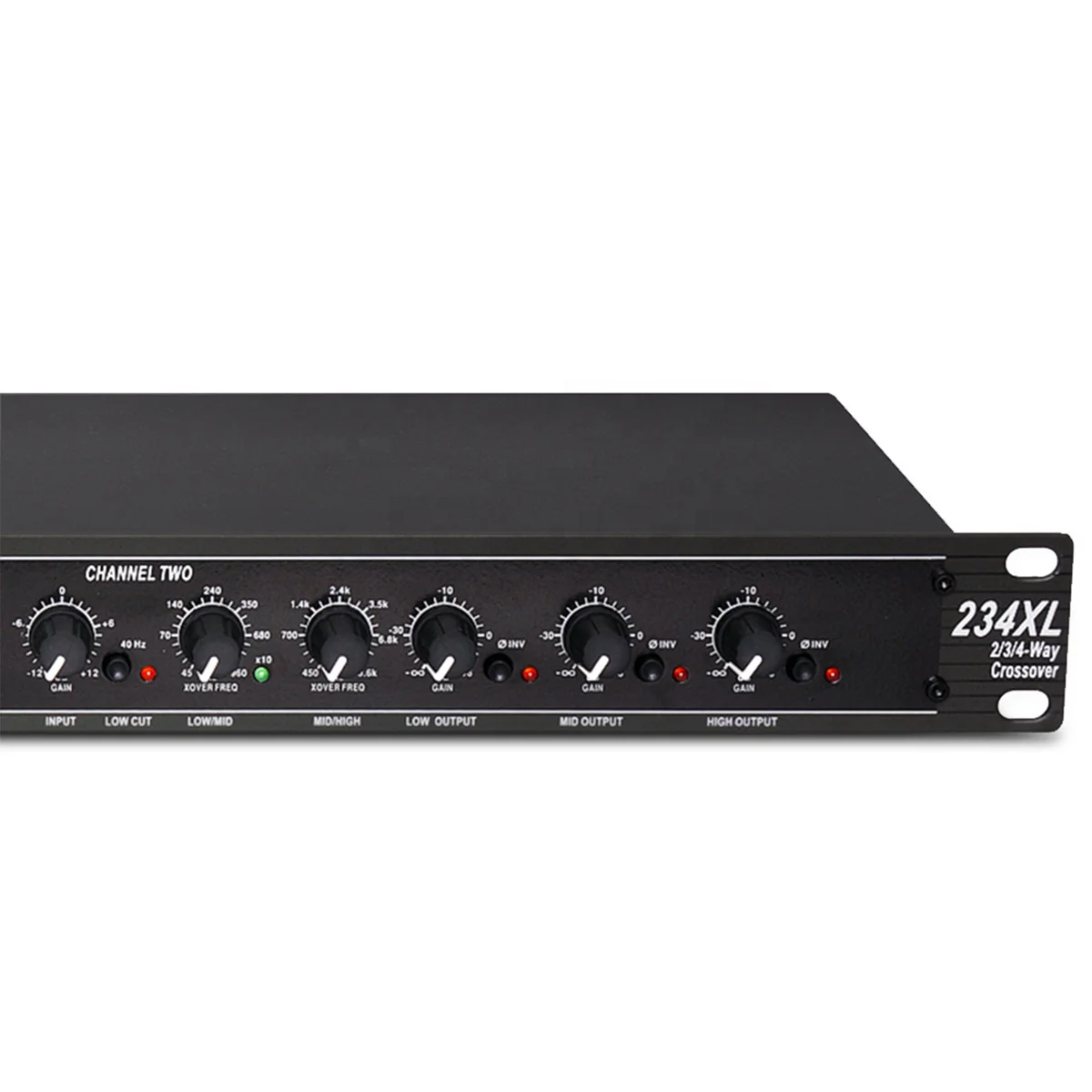 234XL Crossover Professional Audio Equipment Four-channel device graphic equalizer Peripherals Stereo 2/3-way Mono 4-way