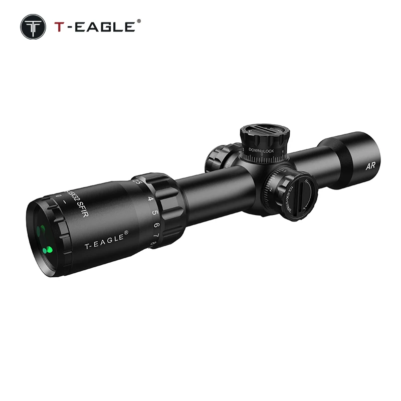 Оптовая продажа Прецизионная оптика T-Eagle AR 2 5-15x32 SF для ударопрочный с башенным замком сброса охотничьих прицелов