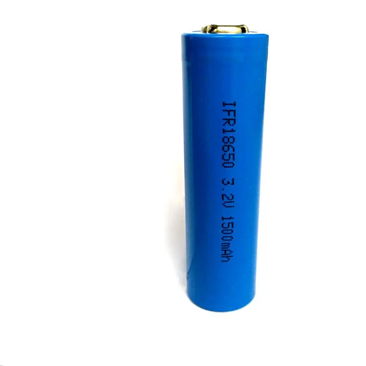Wholesale high quality OEM ifr18650 lifepo4 3.2v 1400mah 1500mah 1600mah 1800mah 18650 battery with cables and PCB for led light