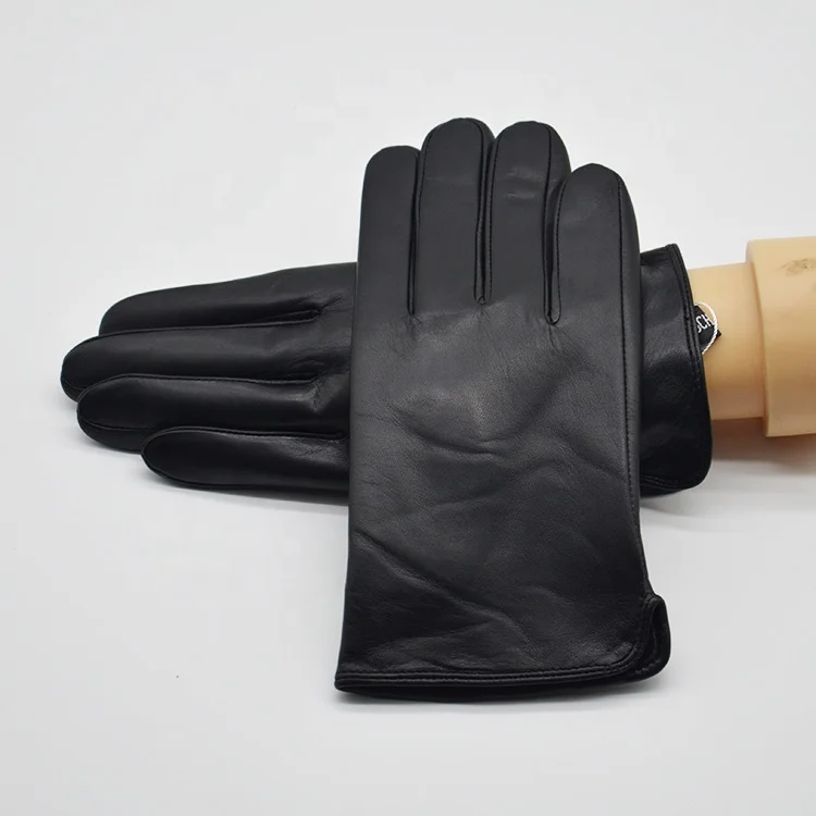 2022 Wholesale fashion High Quality winter touch screen Keep Warm real Cabretta /sheepskin/lamb leather Gloves men