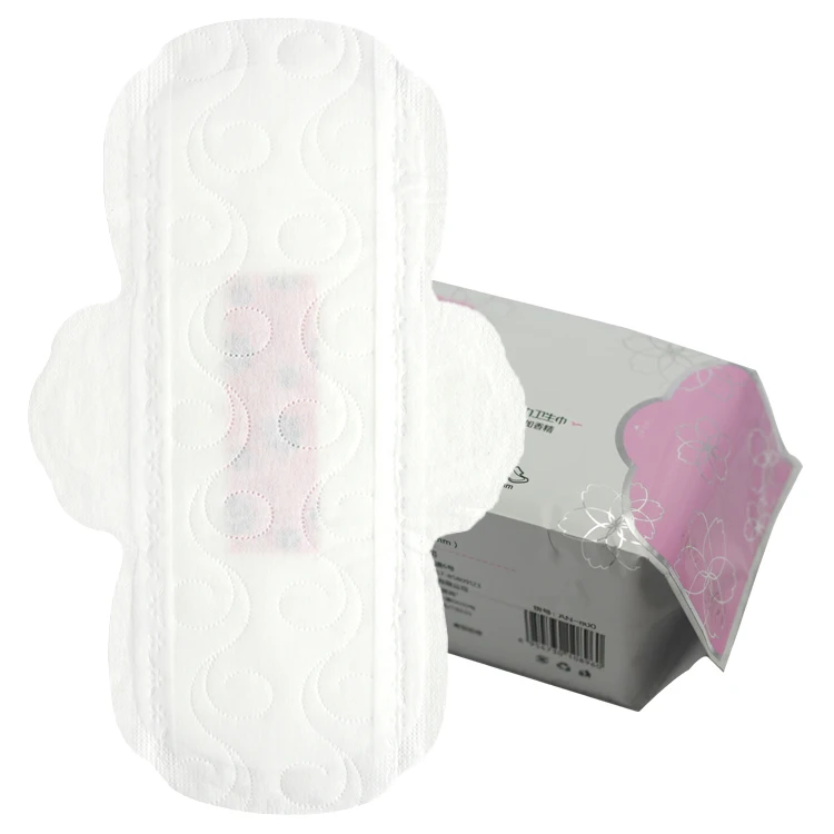 
Hot sale menstrual pad private label bamboo fibre eco friendly sanitary napkin 