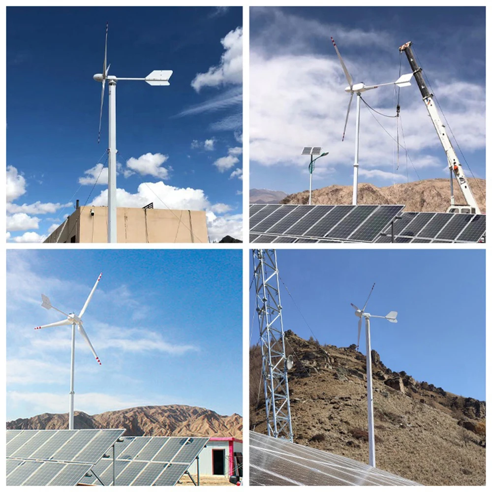 3KW 5KW 10KW 15KW 20KW 30KW turbina eolica Wind Turbine Generator windmills system Horizontal Wind Turbine