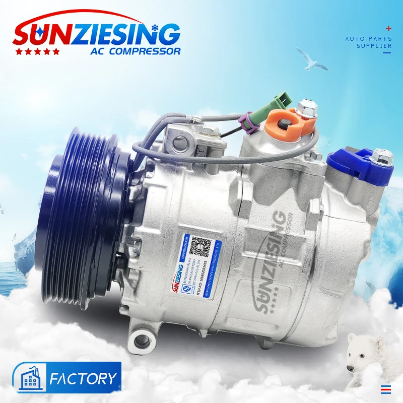 Fit for Audi A6 C5 1998-2004 2.8L V6 30v Volkswagen Passat B5 2.8L V6 30v 1998-2005 ac Compressor factory