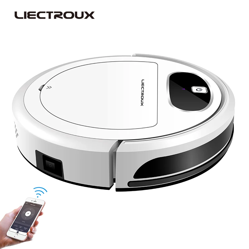 Бытовая техника LIECTROUX 11S оптовая продажа многофункциональная поддержка управление через приложение малогабаритный робот-пылесос с