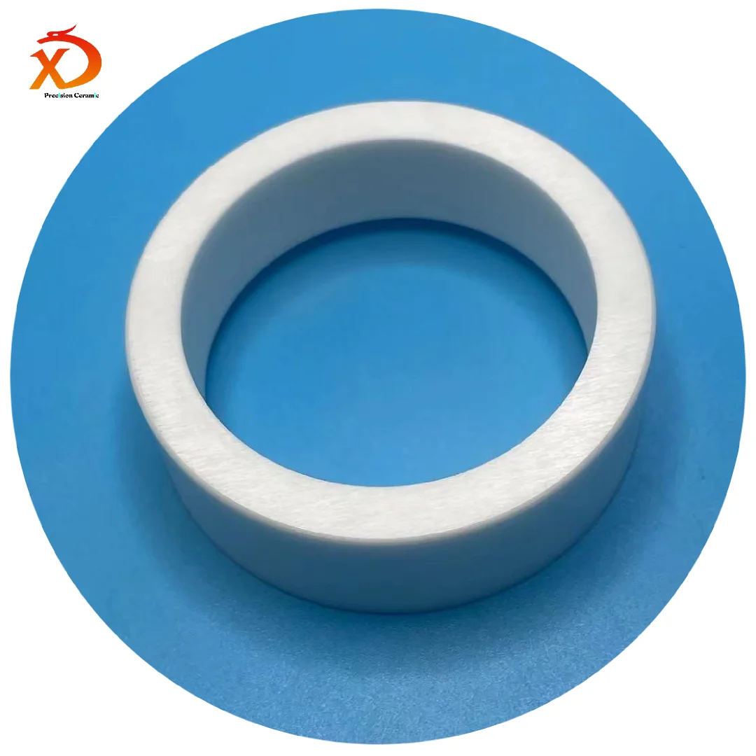 low heat conductivity hard Zirconia ceramic ring spacer
