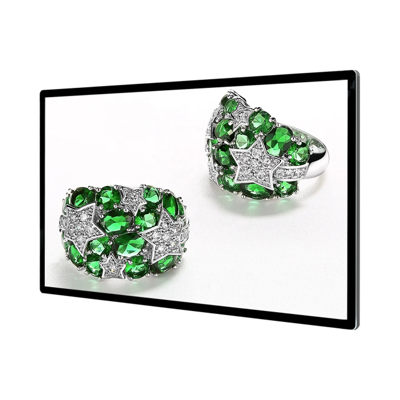 32 43 49 55 inch wall mounted digital advertising vertical indoor lcd display panel touch advertising screen