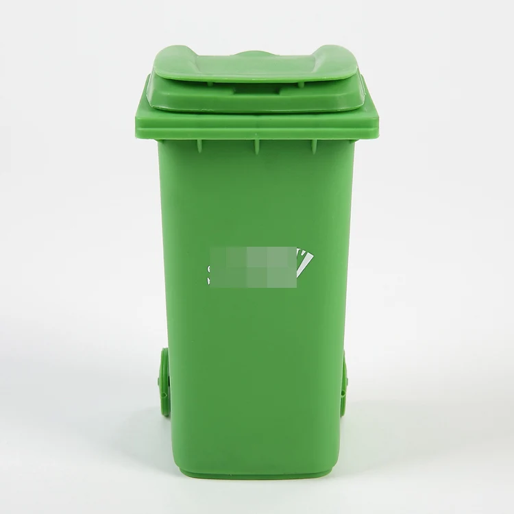 STROBIGO Household small Plastic Dust Bin Recycle Trash Can Cans 0.5l  Classified Waste Garbage Dustbin With wheel