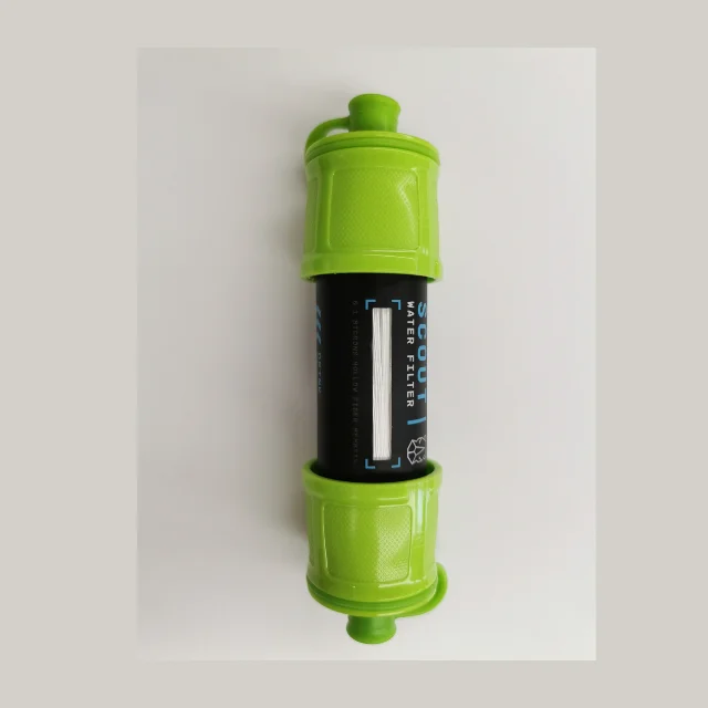 Water filter Outdoor survival kit Mini portable wild water purifier