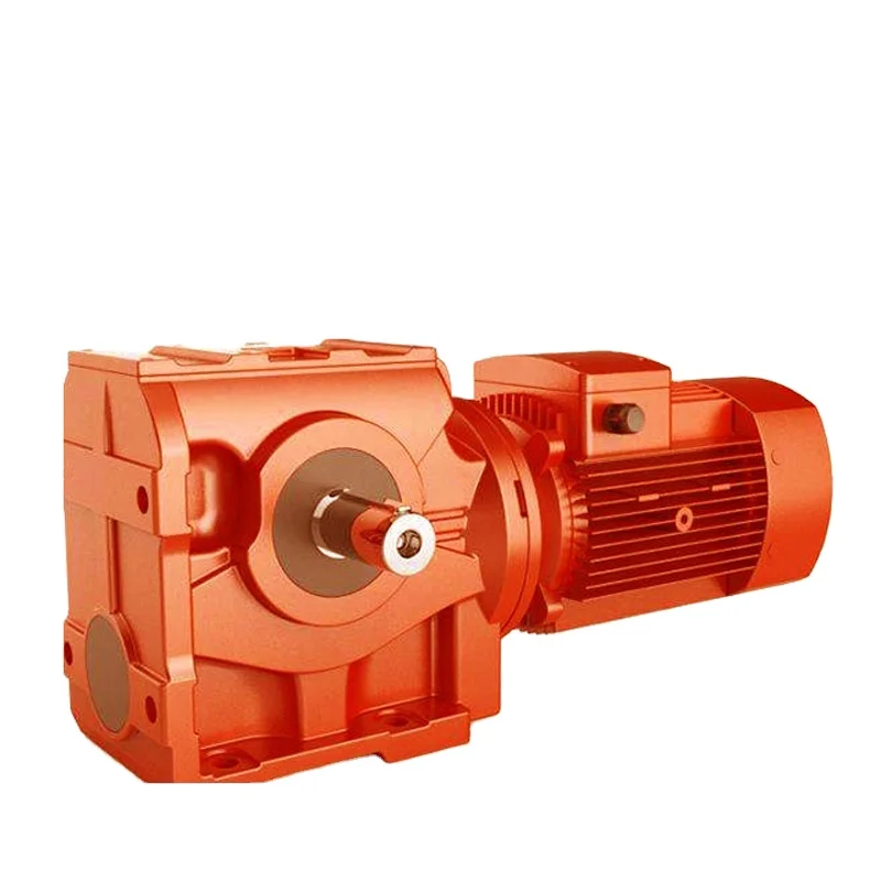 GUOMAO Helical Worm Speed Reducer  90 Degree Geared Motor