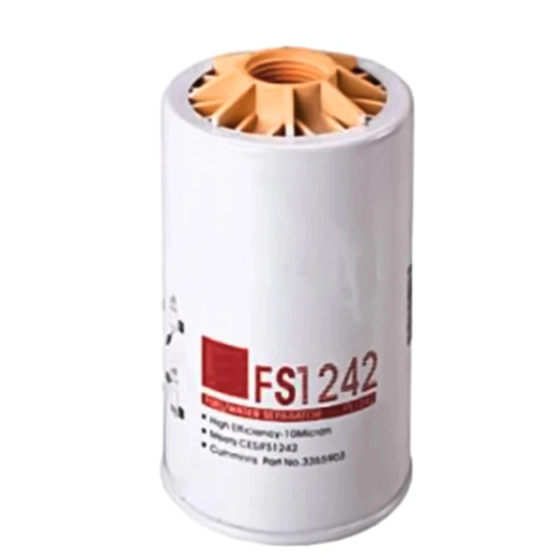 Aftermarket FUEL WATER SEPARATOR FILTER Fleetguard FS1242 for HYUNDAI HL740-7A HL757-7A HL757-9 HL757-9A HL757 TM-7A
