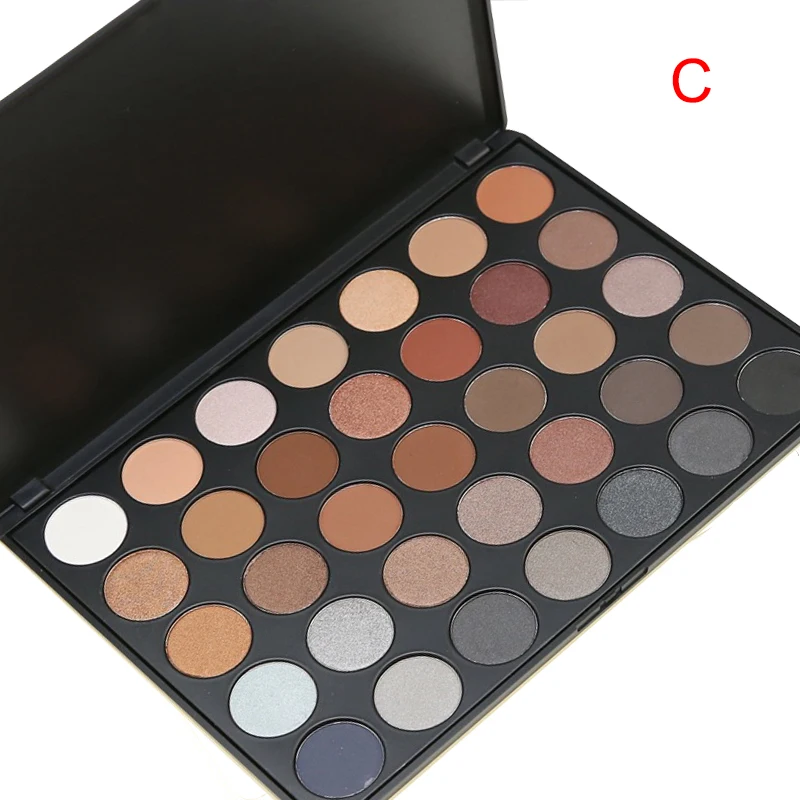 
Wholesale Print Logo Low Moq 35 Color Makeup Eye Shadow High Pigmented Custom Private Label Eyeshadow Palette 
