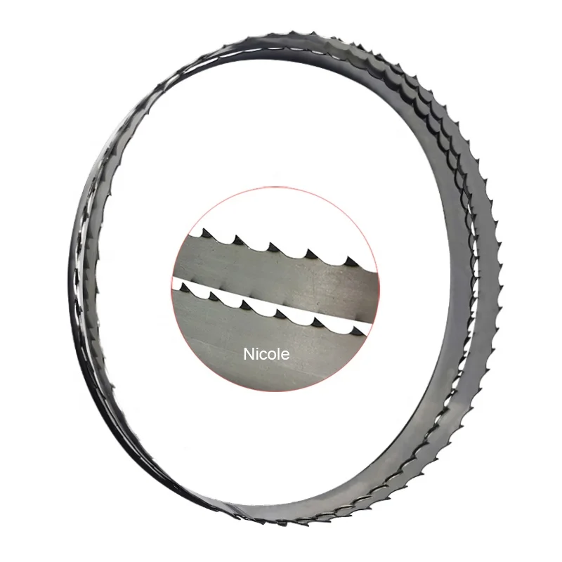 manufacturer saw blades durable harden tooth tip Sharp Joinery working machine band saw blade for cutting wood