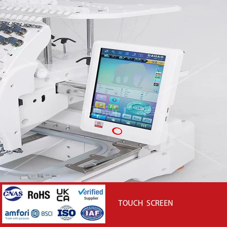 5 years warranty lifetime service yeshi brand home use High Speed Multi Function T-shirt Flat mini small Embroidery Machine