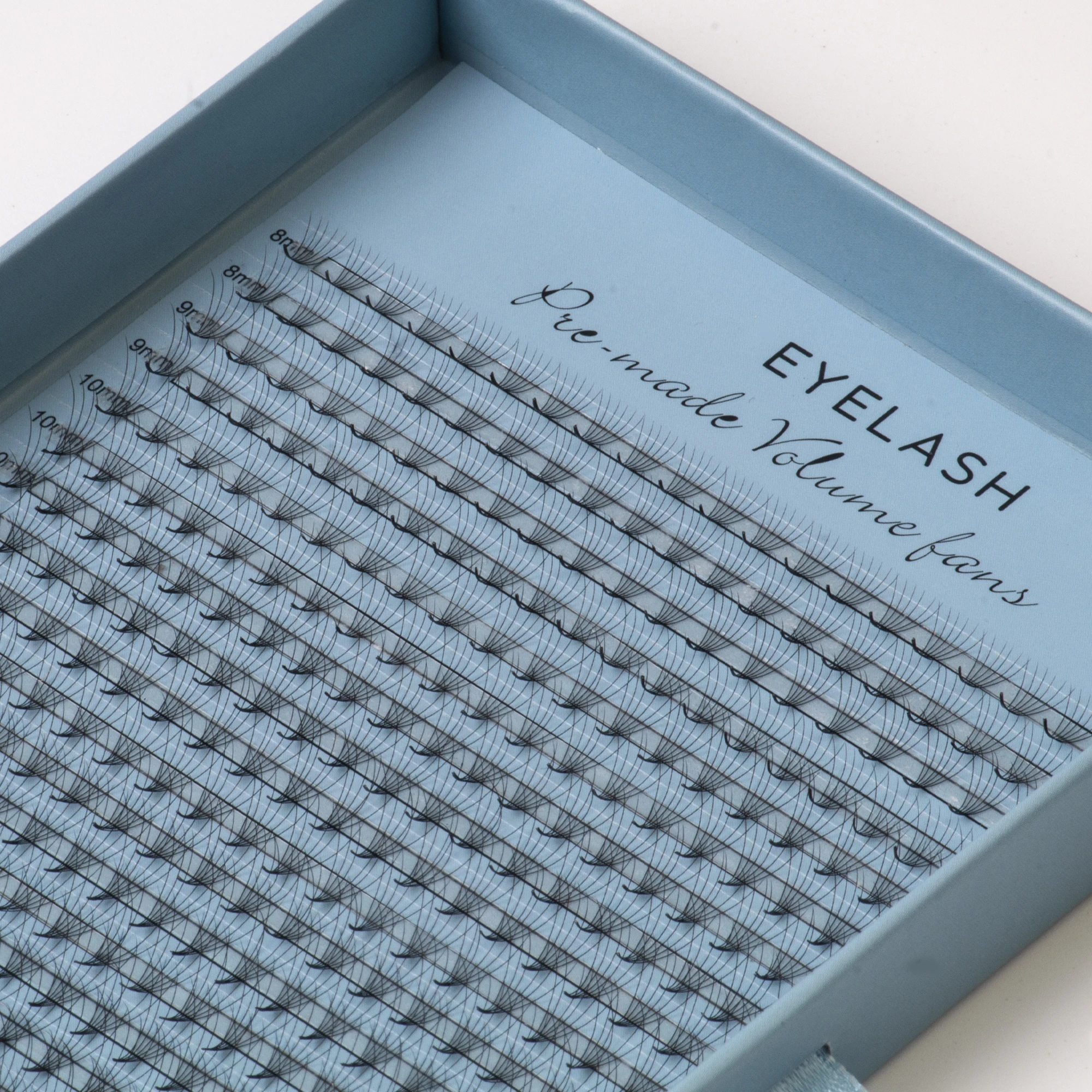 Narrow Stem Promade Fan Eyelashes Vendor 6d 7d 8d 9d 10d 12d 14d 16d Faux Mink Pre Made Fans Pointy Base Promade Volume Fans