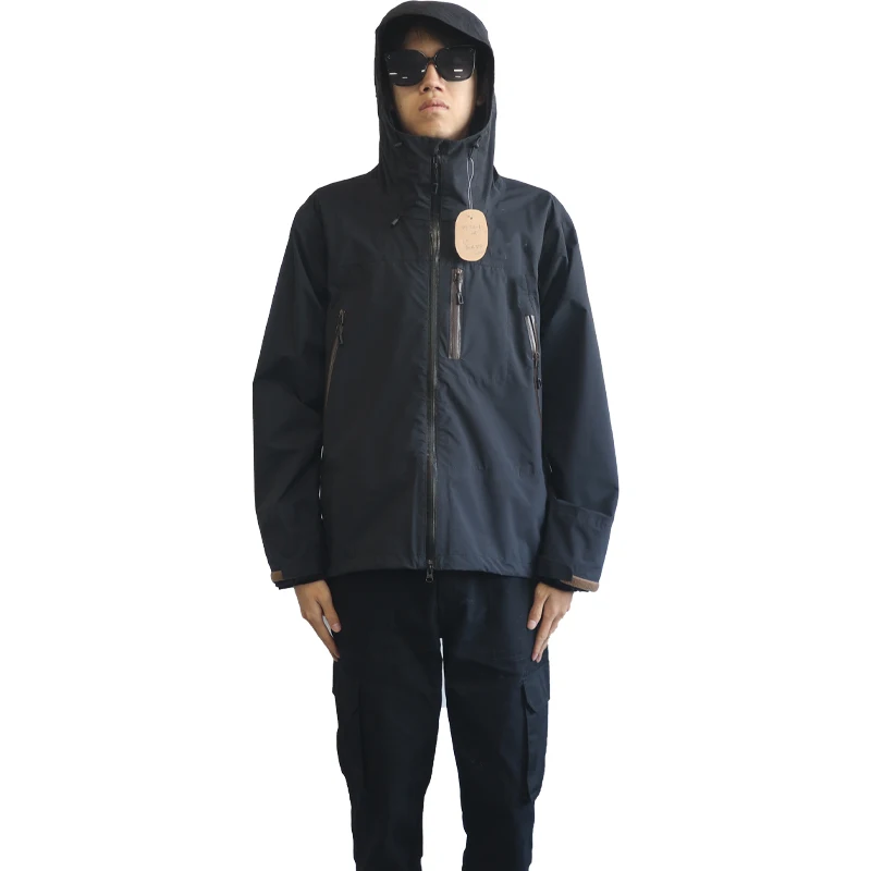 Unisex Outdoor Waterproof Anti-Storm Rain Suit Waterproof jacket Breathable Lightweight Rainwear