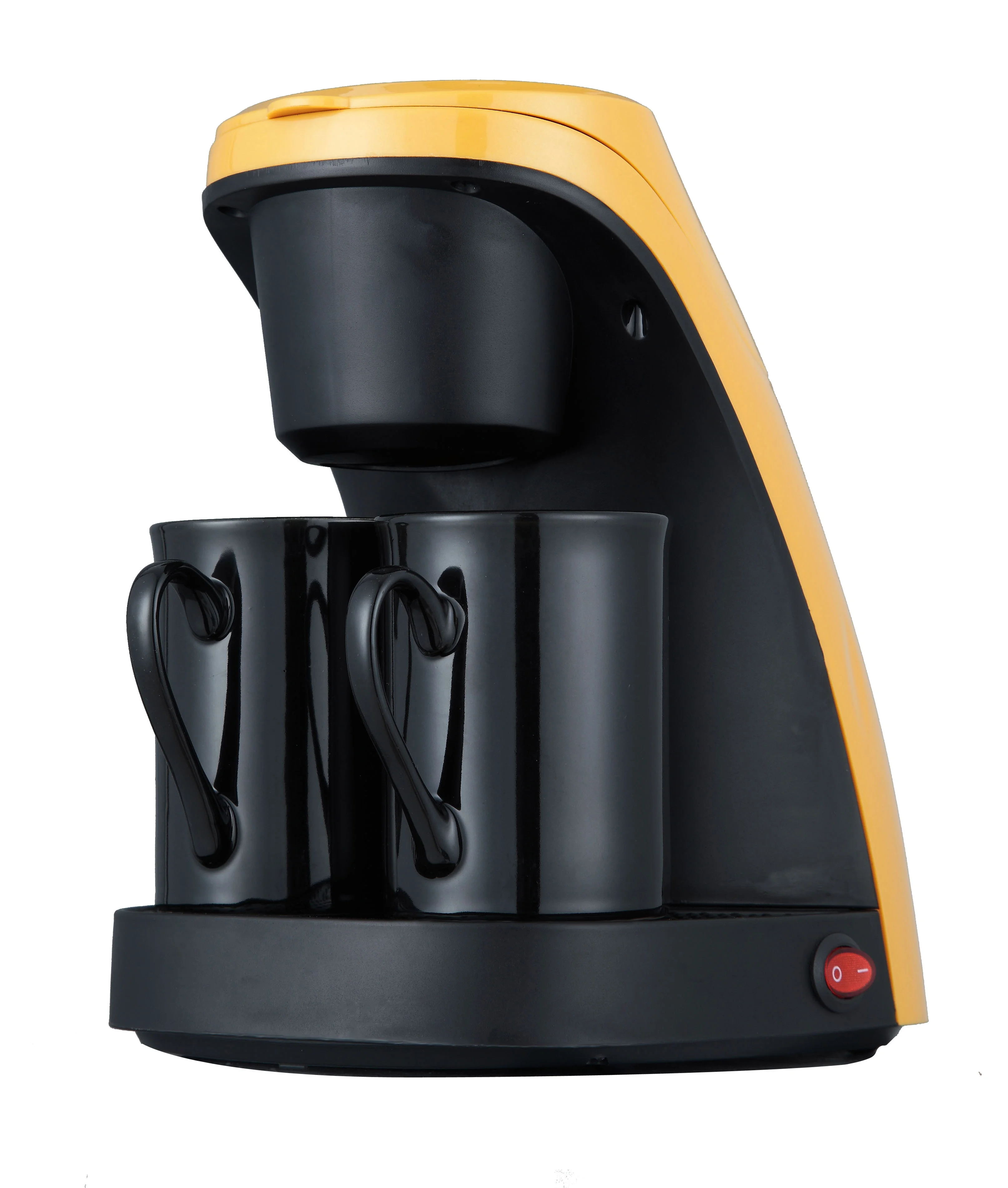 electric drip coffee maker  Mini Espresso Portable Automatic Hand Drip two cups