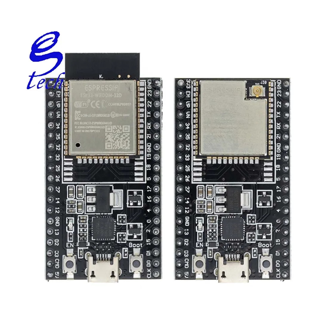ESP32-DevKitC основной плате ESP32 макетная плата ESP32-WROOM-32D ESP32-WROOM-32U WIFI + Bluetooth-Совместимость с операционными IoT