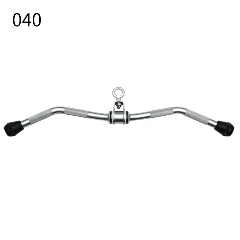 Pro Series 360 Swivel Steel with Chrome finish Cable Machine Attachments cable handle for Home Gym Equipment