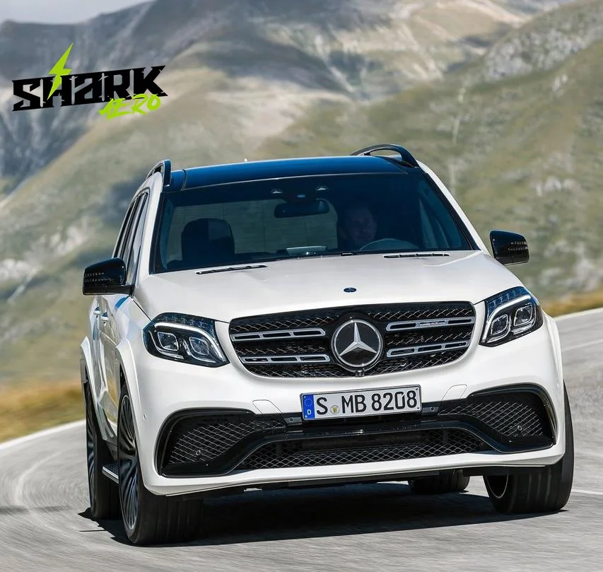 Комплект кузова Sharkaero для mercedes benz x166 GLS 450 350 15-19 аксессуары автомобильный передний бампер задний комплект выхлопных