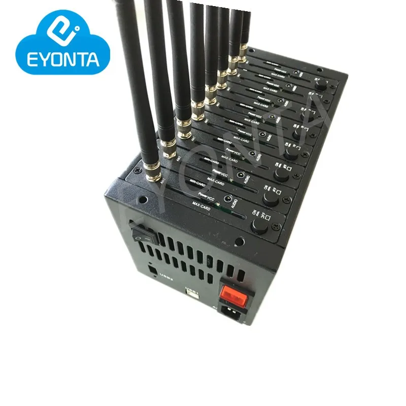  Quad band 8 портов gsm sms модем Wavecom Q24plus отправки смс модемный