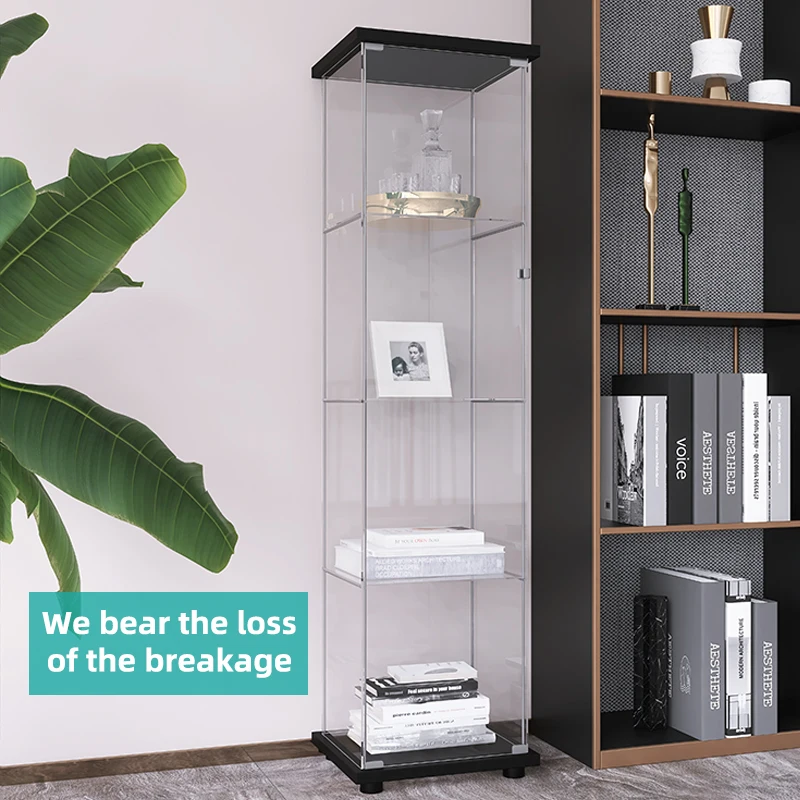 Glass perfume display cabinet glass cabinets lego acrylic minifigure display case comic con toy