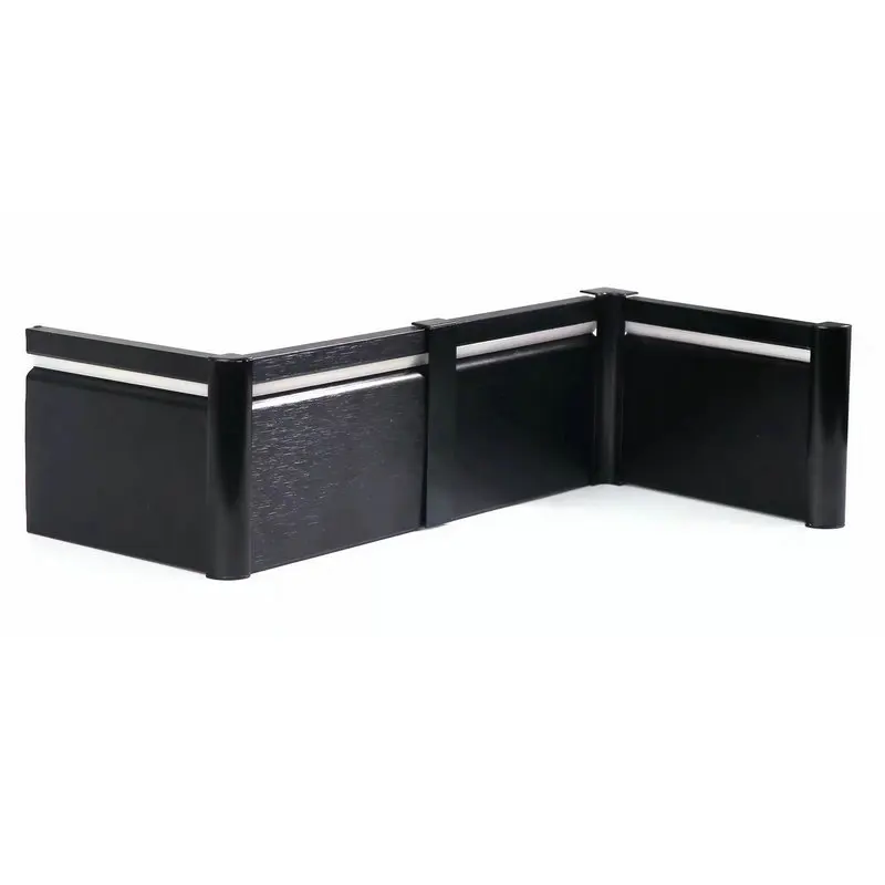 top quality Aluminium Profile Floor Skirting Board LED Sensor Light Skirting Baseboard Wall Base Board