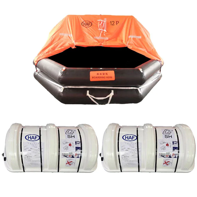 Overboard Inflatable Liferaft SOLAS certified Type A inflatable liferaft