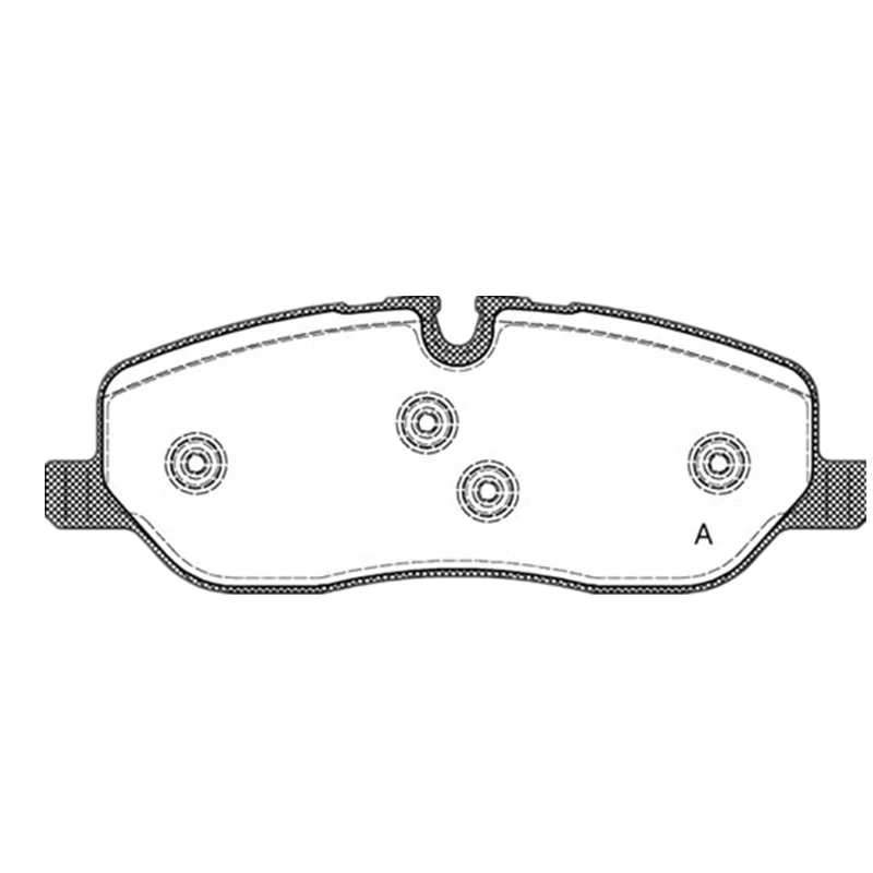 SEE 500020 Best quality hot selling car parts accessories for Land rover Discovery Range rover LR3 front brake pad D1098
