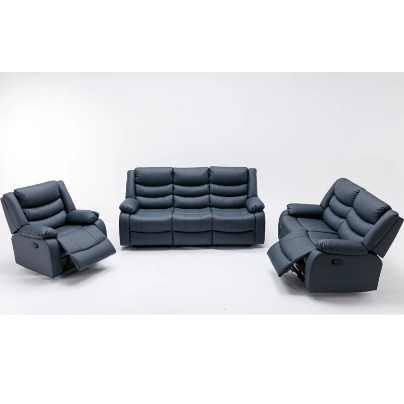 Кожаное кресло для отдыха, массажное кресло для гостиной, театральные кресла 3 + 2 + 1 комплект