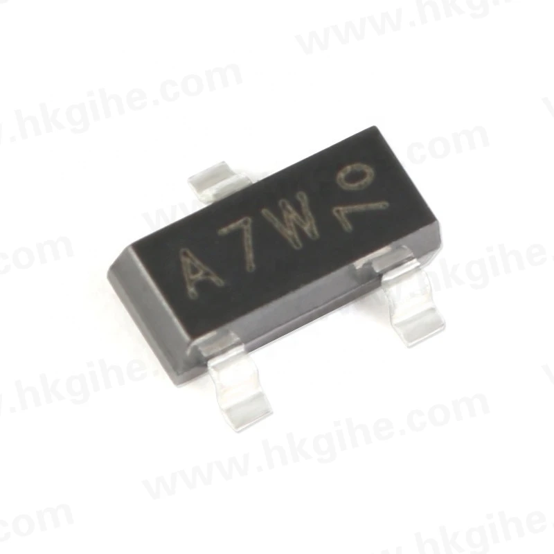 Brand new A7 0.2A/70V SMD SOT-23-3 Diodes a7w transistor BAV99 High quality