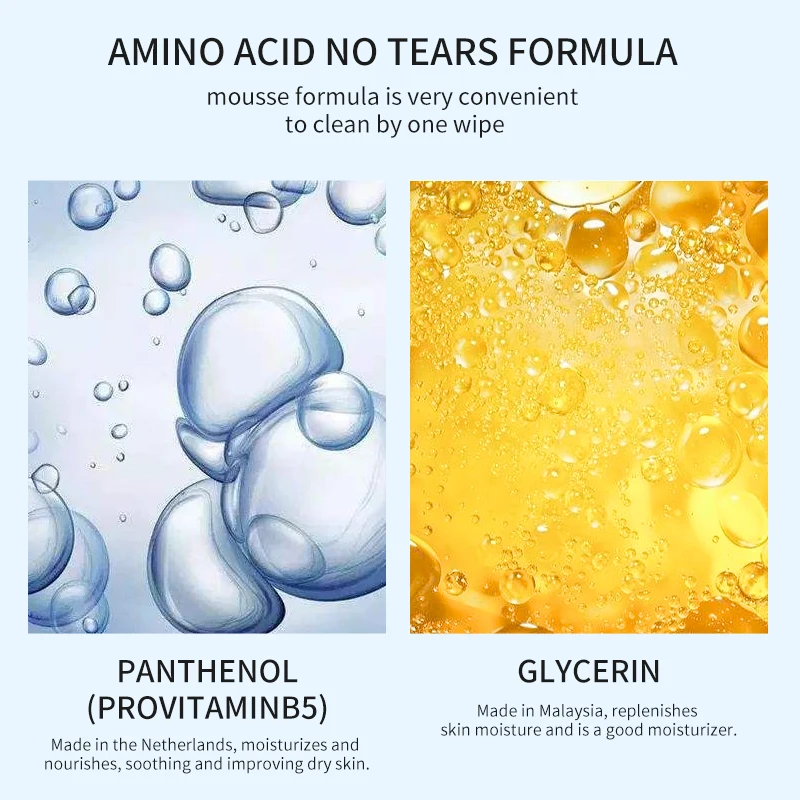 Baby Care Natural Organic Non Irritating Vegan Private Label Customized Avocado Baby Body Wash