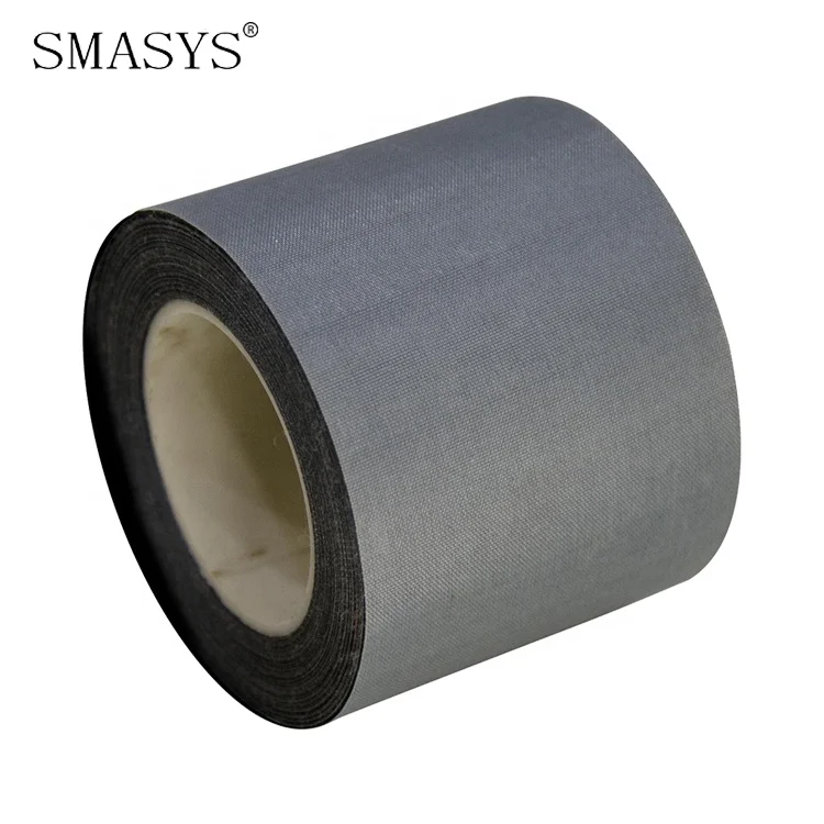 SMASYS розничная продажа высокая видимость прозрачная лента для одежды полиэфирная серая