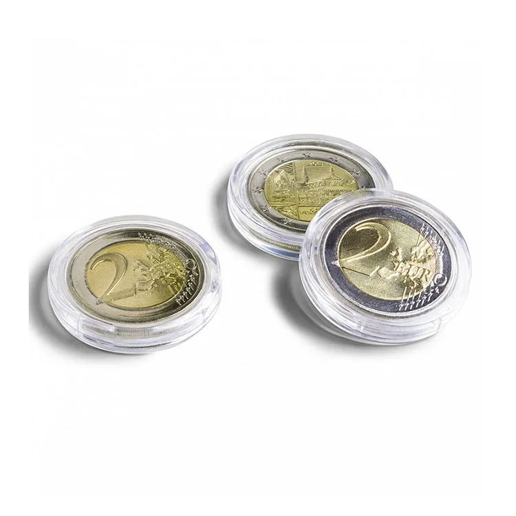 Five-Ounce Silver Proof Coin Scratch Resistant Transparent Acrylic PMMA Ultra Coin Capsules Owl Medal Protection Box