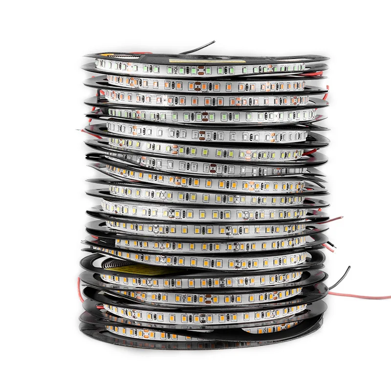 6 мм 5 4 pcb smds 2835 Светодиодная лента 12 в 24 120 светодиодов/м 60 6500 k ультратонкая гибкая светодиодная