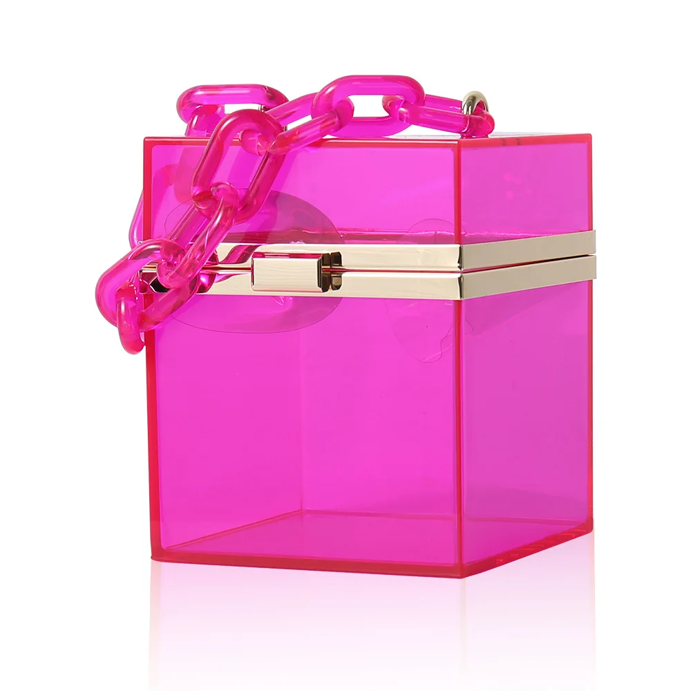 2021 роскошный акриловый клатч-бокс, кошелек, сумочки, прозрачная вечерняя клатч-сумка для женщин