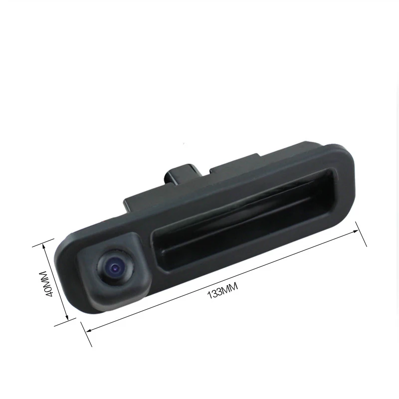 High Quality HD 1080P Ccd Cvbs Car Reversing Backup Special Rear View Parking Trunk Buckle Handle Camera For Ford Focus Mondeo