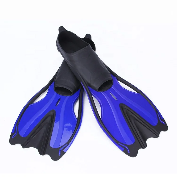 Professional Silicone Snorkeling Diving Flippers Training Mid Length Style Diving Freediving Fins Footpockets Diving Fins