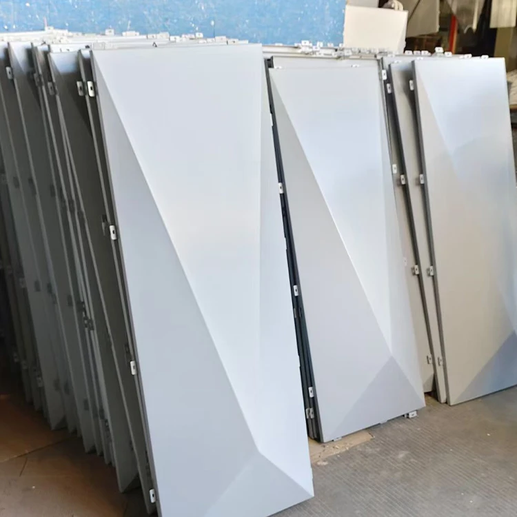 Fashional Designed Aluminium Curtain Wall Facade Panel Material / Outdoors Curtain Wall Aluminum