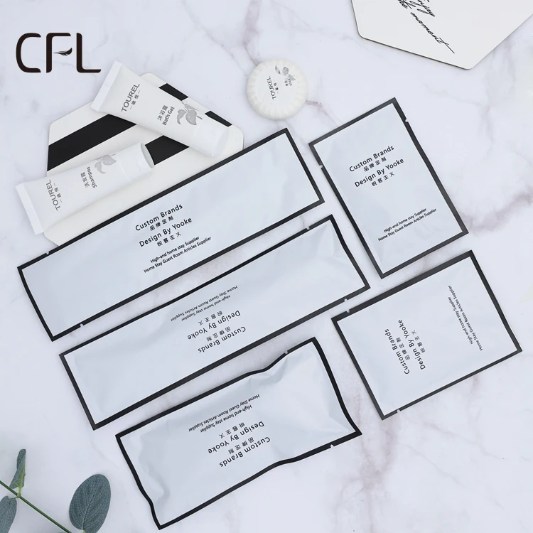 2022 new products private label OEM factory custom modern hotel supplies travel amenities set with logo