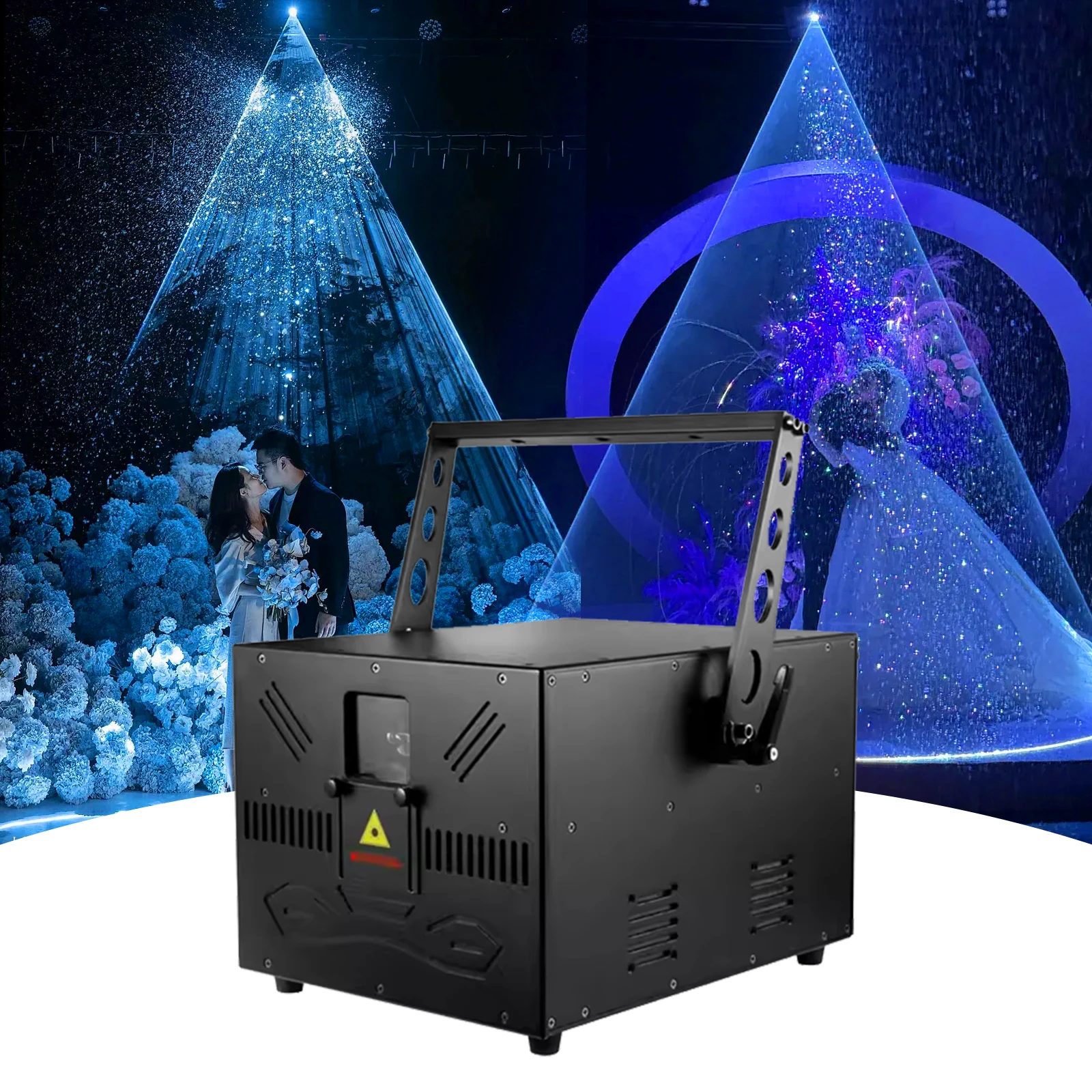 Свадебная машина dj Stage DMX RGB 3 Вт полноцветное лазерное шоу оборудование для проектора со снежным дымом
