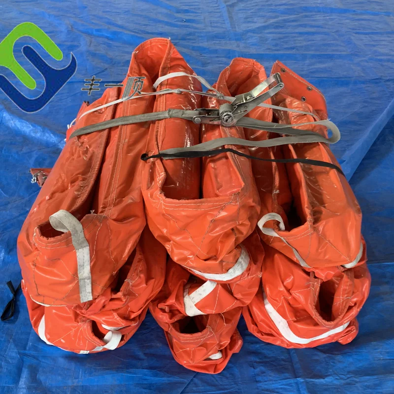 Environmental seaweed flood wgv750 Oil Spill Boom for Sea Environment Protection