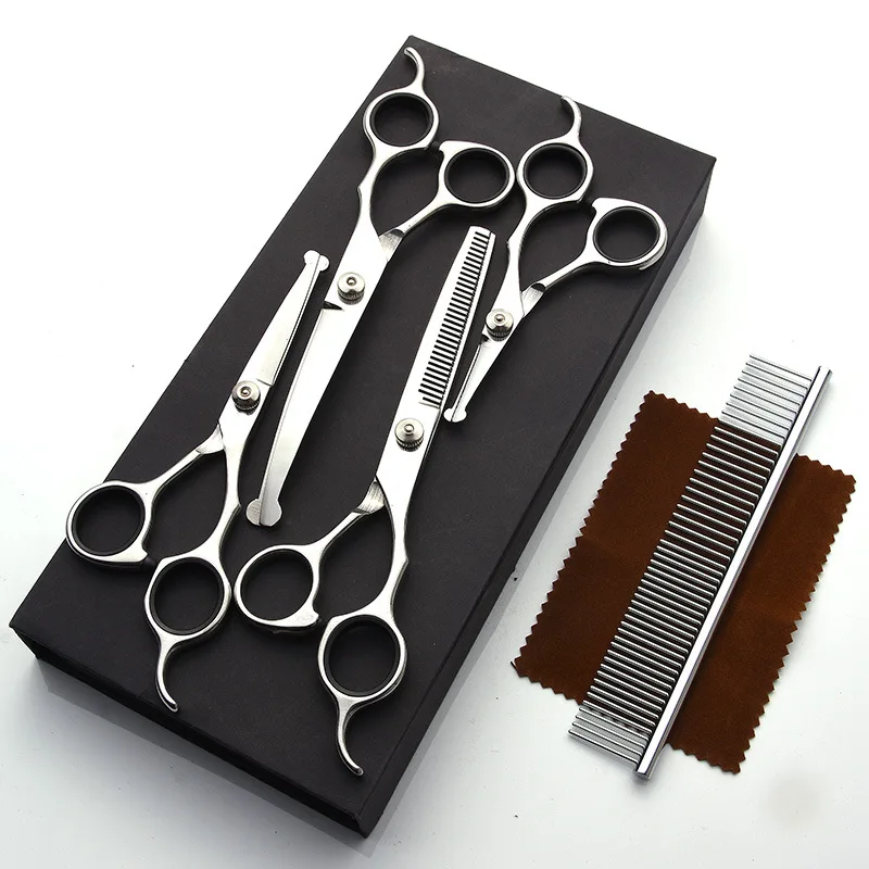 Hot Selling New Style Stainless Steel Safety Pet Scissor Set Grooming For Dogs And Cats