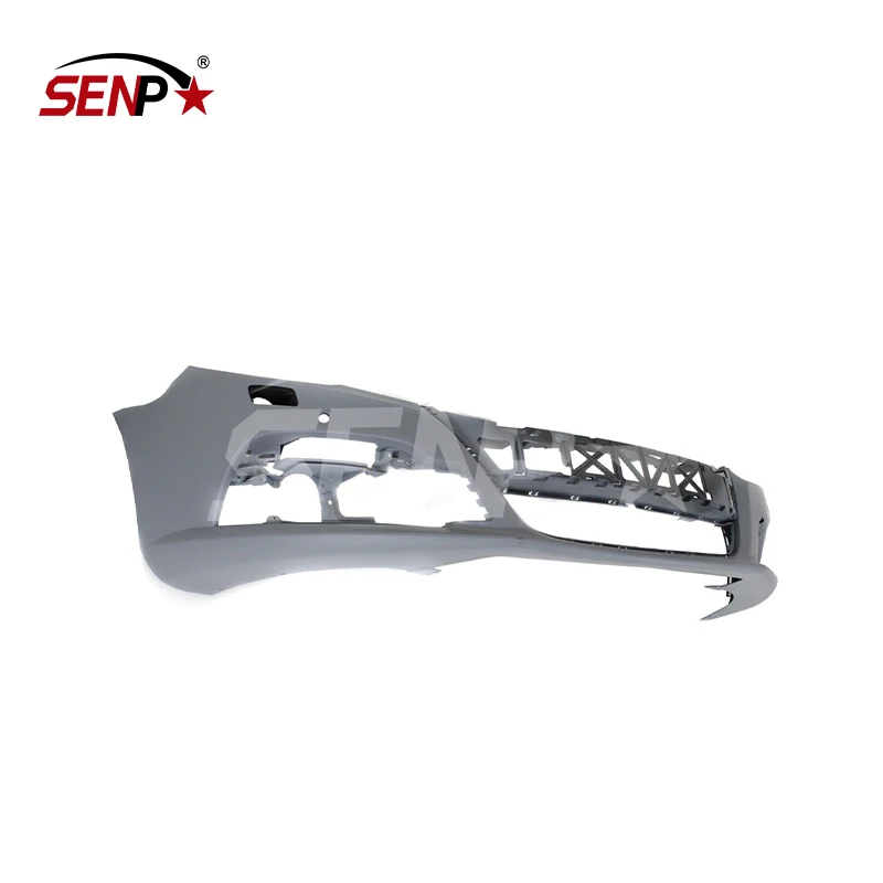 SENP Body Parts Front Bumper Cover For 2009-2010 Volkswagen Passat CC w/ HLW/Park Sensor Holes 3C8807217RGRU 3C8 807 217 R GRU