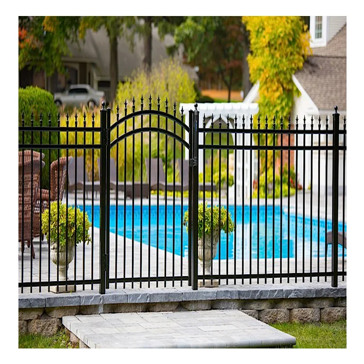 powder coated steel matting fence galvanized square tube steel fence post galvanized steel fence clips