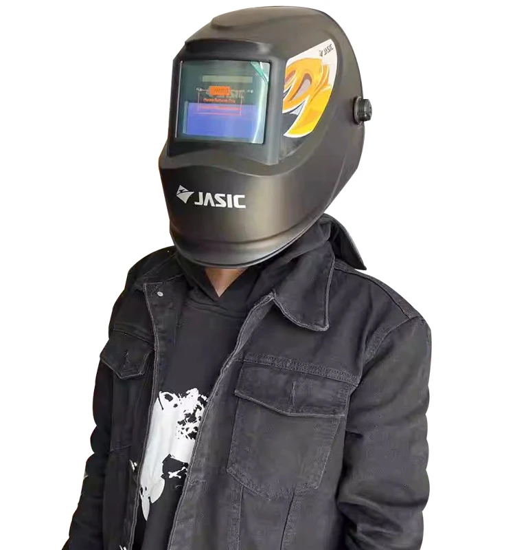 High quality large wide viewing screen solar smart digital electric auto darkening welder hood automatic dimming welding helmet