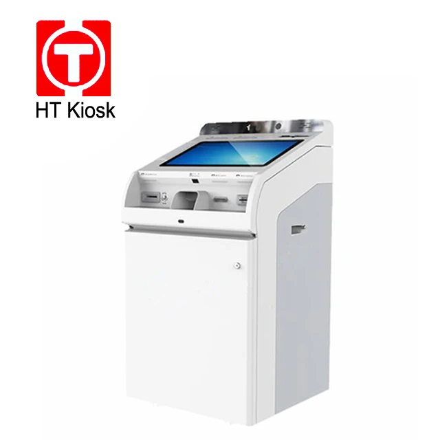 21.5 inch touch screen Smart Teller Machine Bank ATM machine Intelligent Bank Kiosk Smart Bank terminal machine